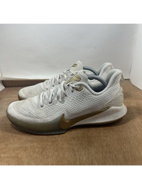 Nike Mamba Focus Phantom Metallic Gold AJ5899 004 Men\'s Size 9.5 White Beige main image 9